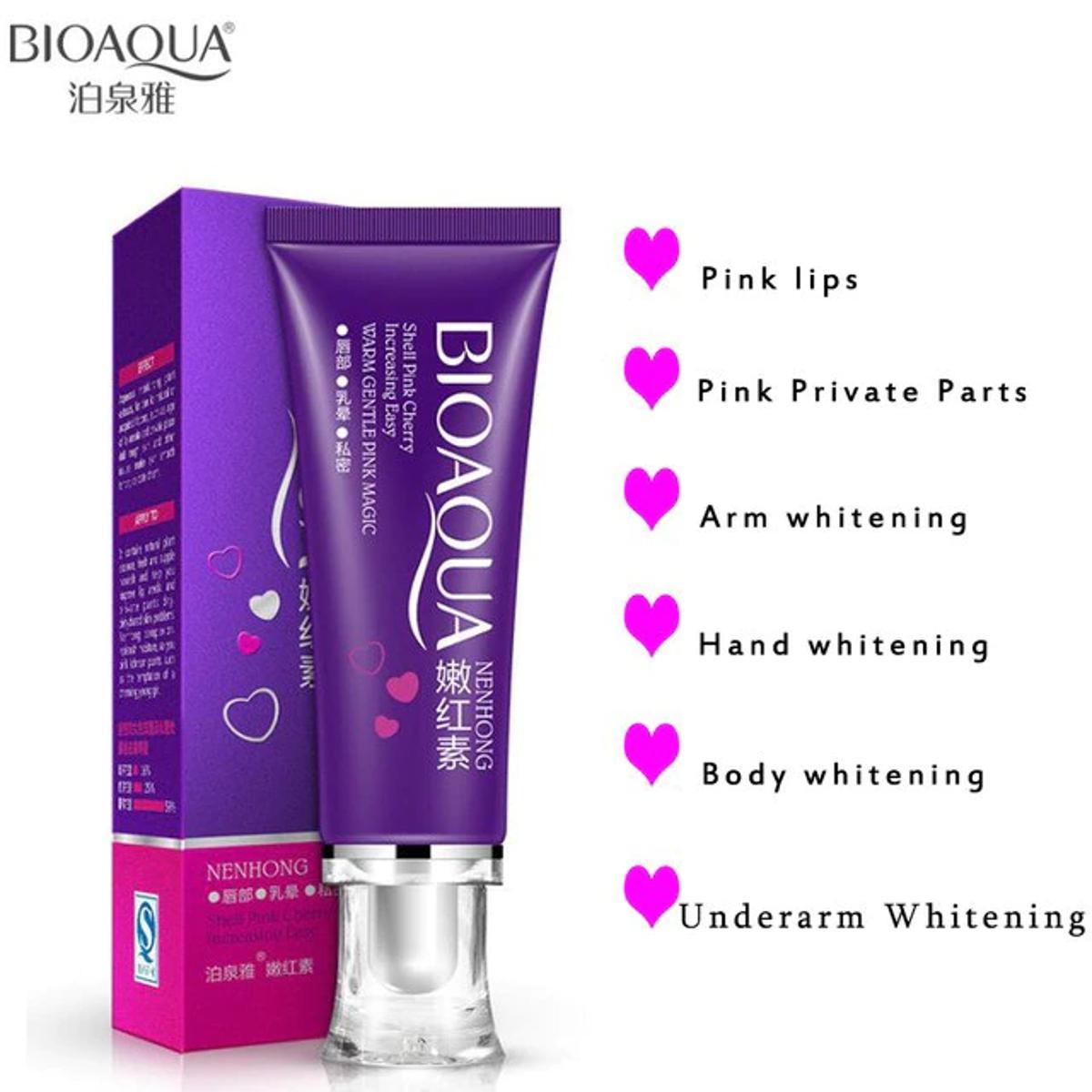 Bioaqua Pink Cherry Brightening Cream for Lips & Intimate Zones