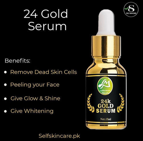 24K GOLD SERUM | 20 ML | FACE GLOW SERUM