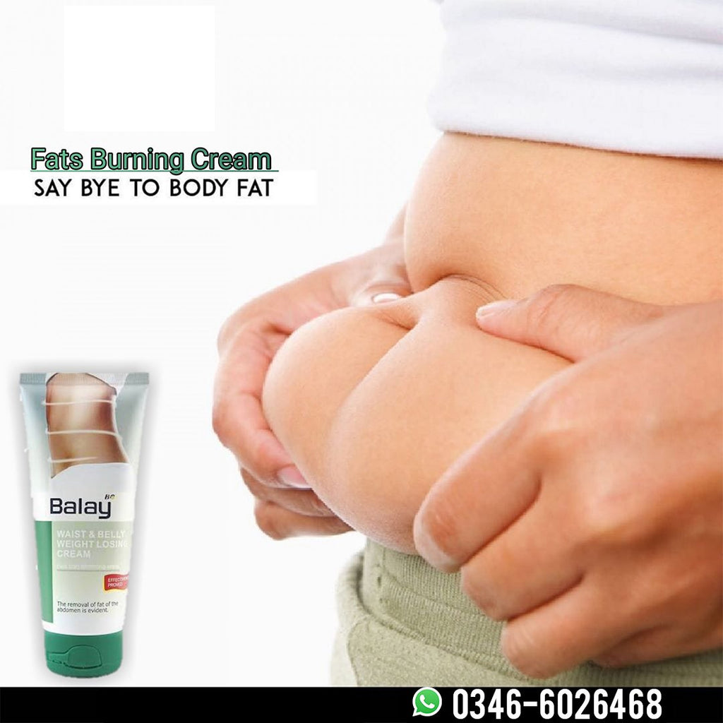 100% Original Balry Waist & Belly Slimming Cream (200ml) - Weight Loss & Fat Burning Cream