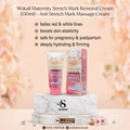 Wokali Maternity Stretch Mark Removal Cream (130ml) - Anti Stretch Mark Massage Cream