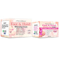 Brightening Hand Foot Cream 100g + Body Scrub 50g | Natural Glow Combo