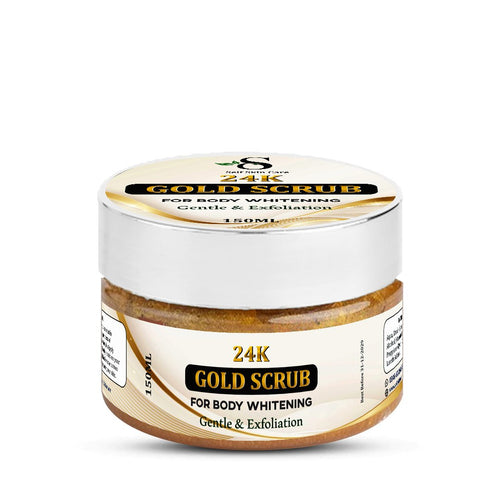24K Gold Scrub | Body & Private Area Fairness Scrub | Urgent Facial Scrub