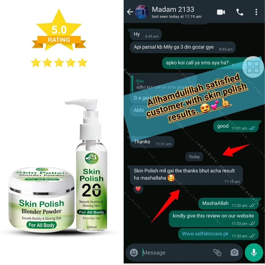 Skin Polish By Self Skin Care | Volume 20 | Blonder Powder