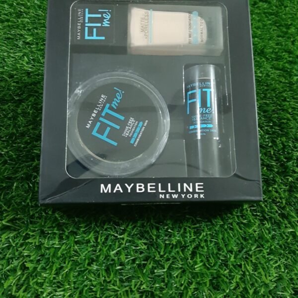 ORIGINAL MAYBELLINE FITME FOUNDATION +concealer +face powder kit