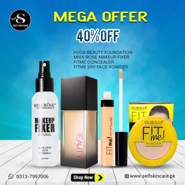 Mega Deal Offer | 40% OFF | Makeup Deal