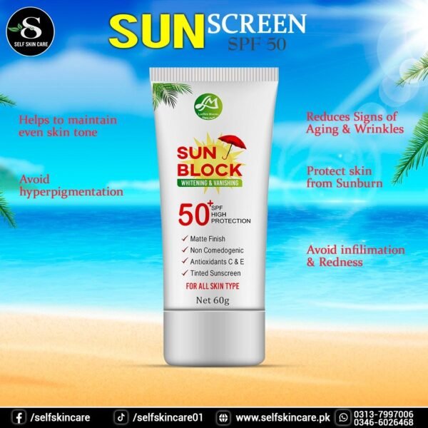 SUN BLOCK | SUN SCREEN | 60G