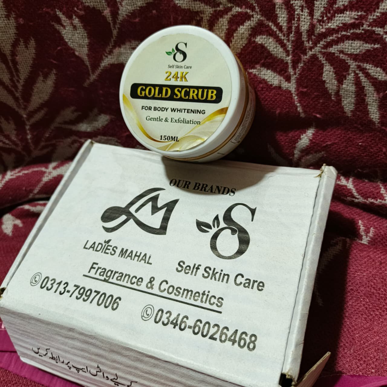 Gold Scrub Packing