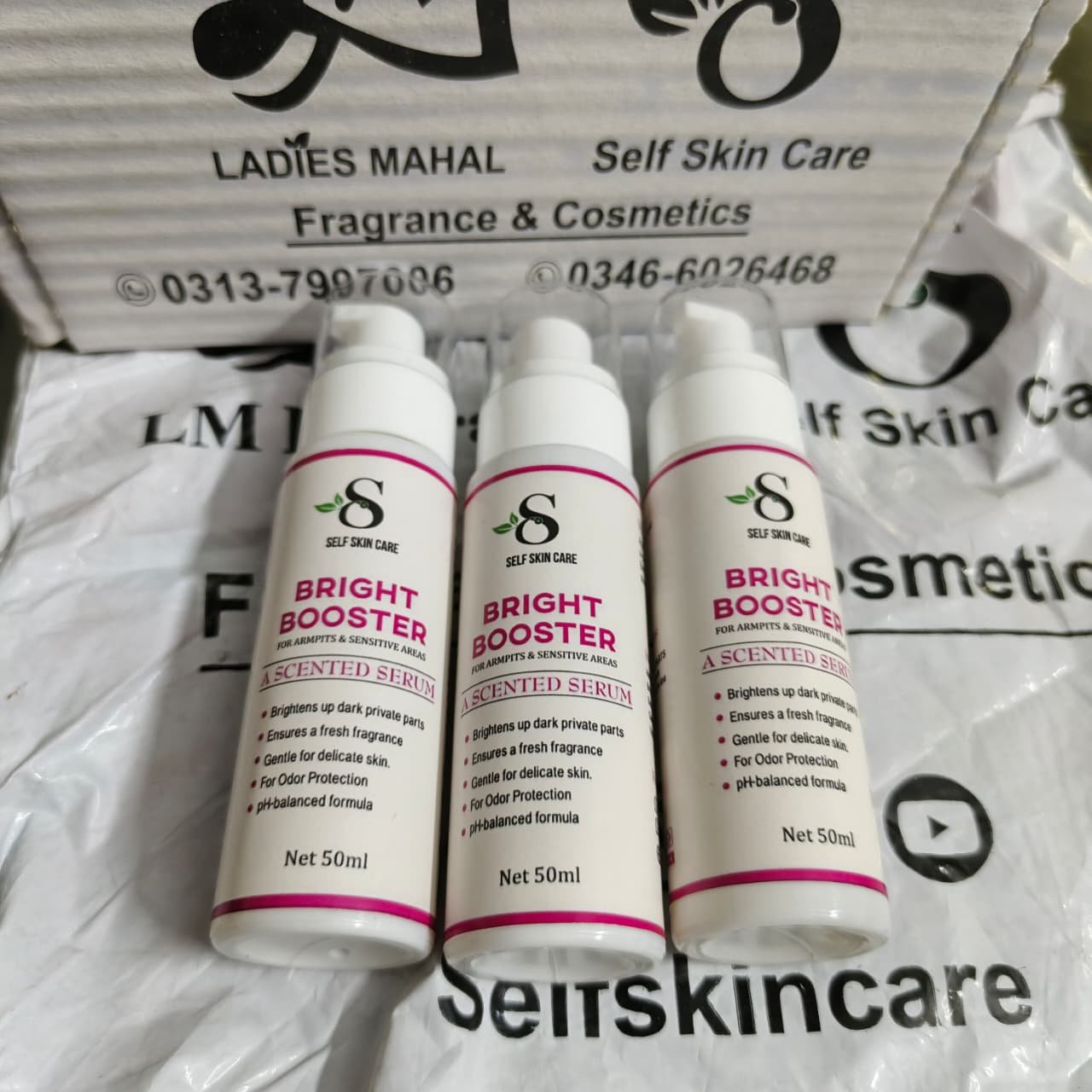 Serum Bottle Shot