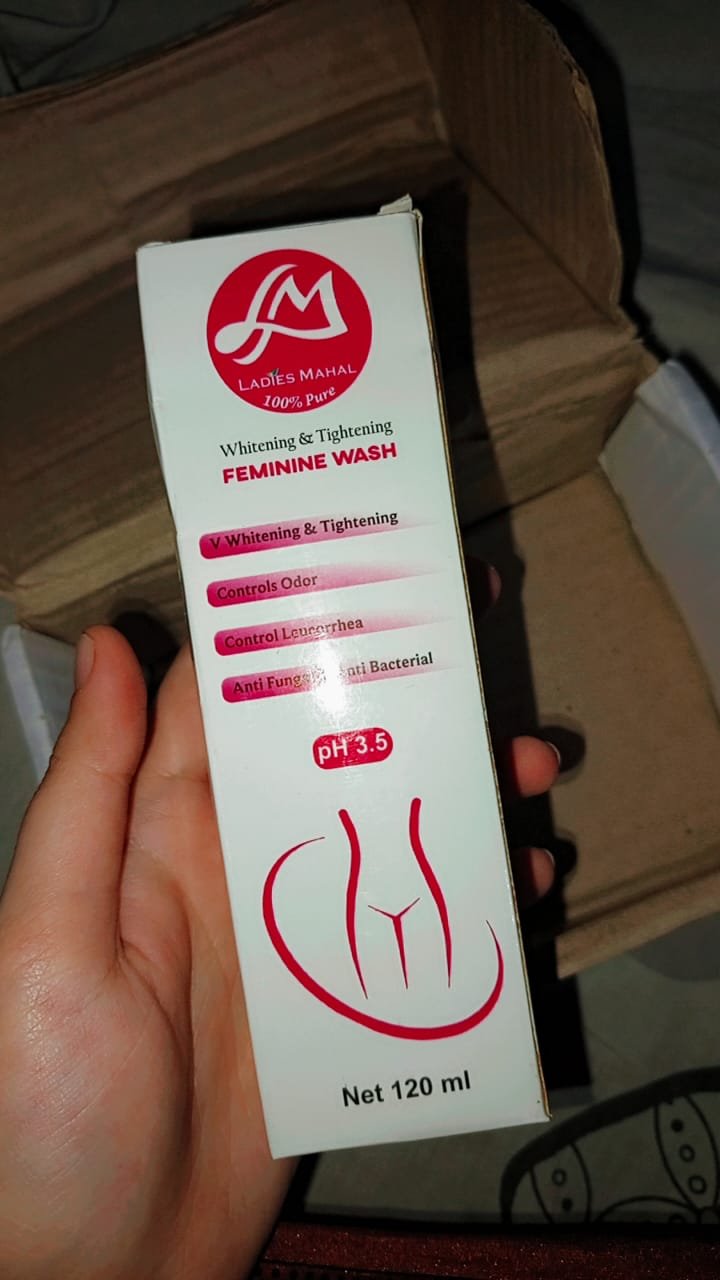 Feminine Wash Opened